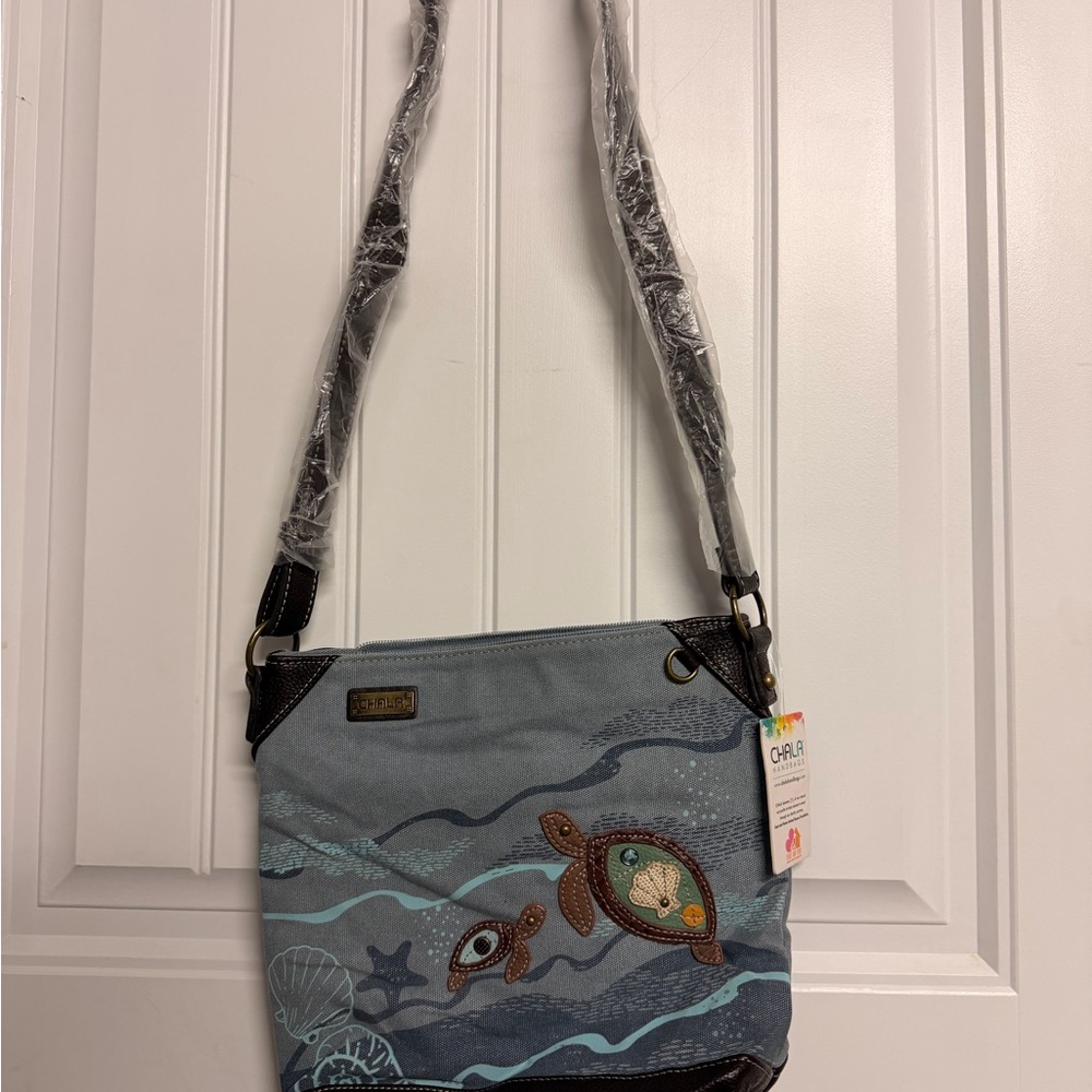 NWT Chala Crossbody Bag with turtle Design